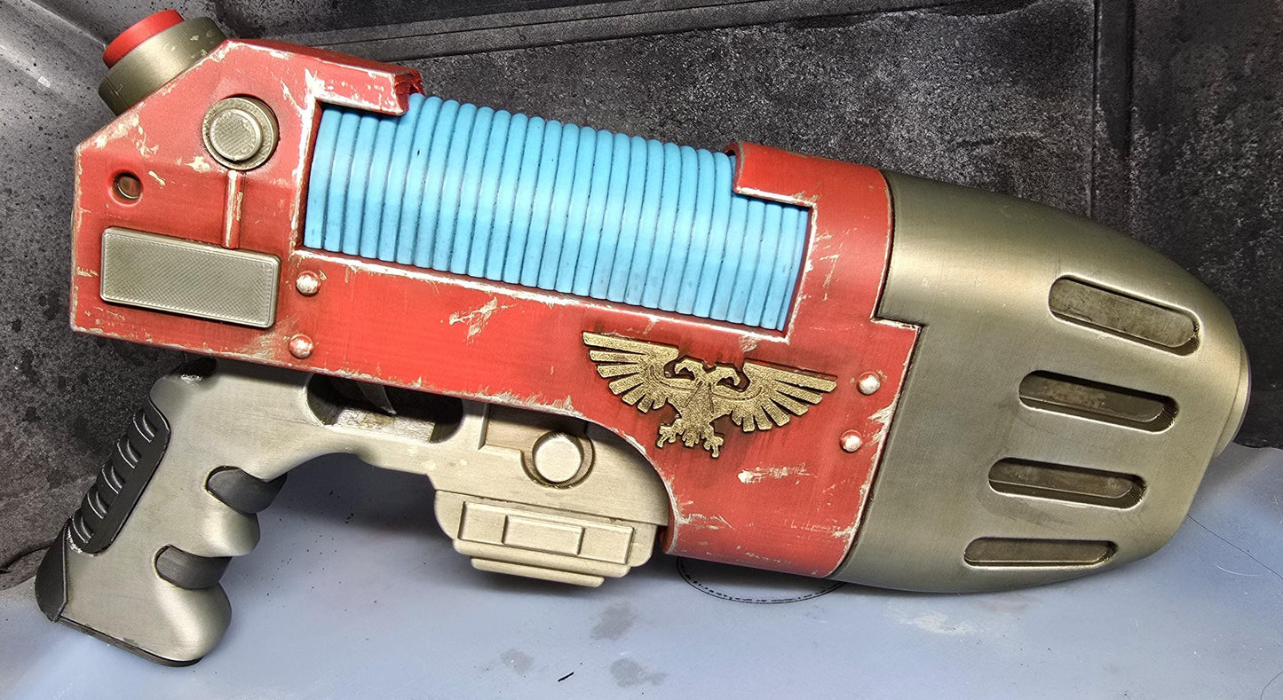 3D-Printed Warhammer 40k Plasma Pistol 3D printed cosplay prop