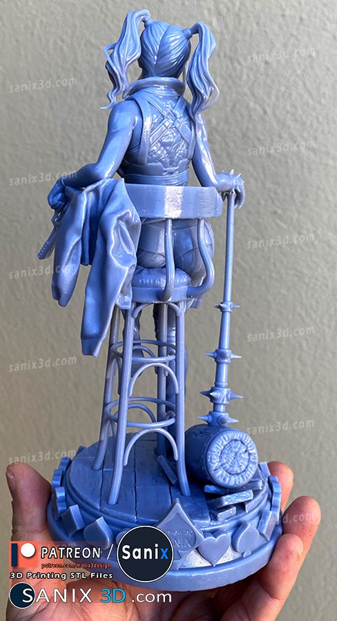 Harley Quinn | DC comic | Batman - The Joker | unpainted DIY kit
