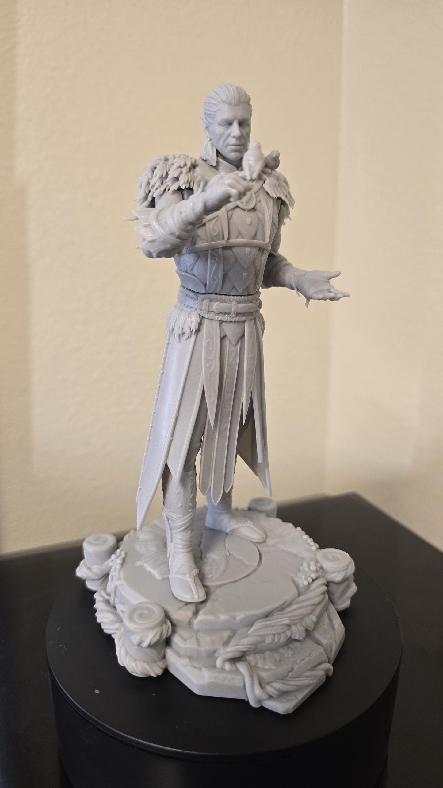 Halsin (Unpainted) | Baldur’s Gate 3 | 1:12 Scale | Resin 3d printed Model | DIY kit