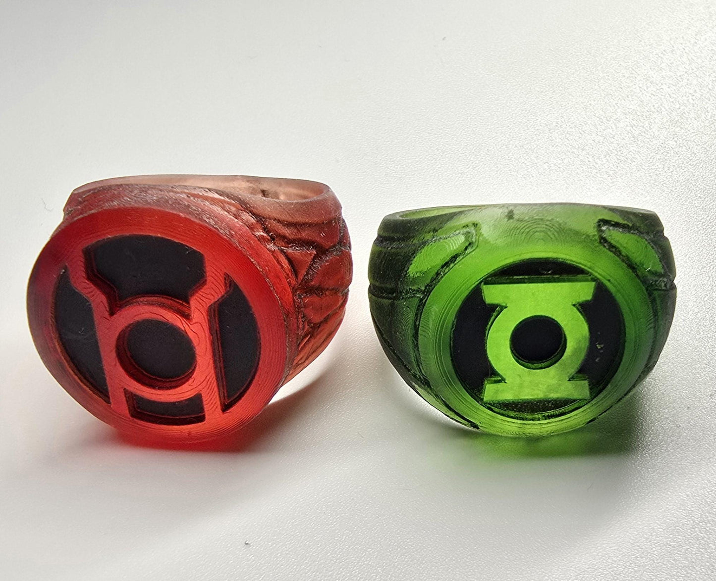 3D Printed Resing Green Lantern Ring