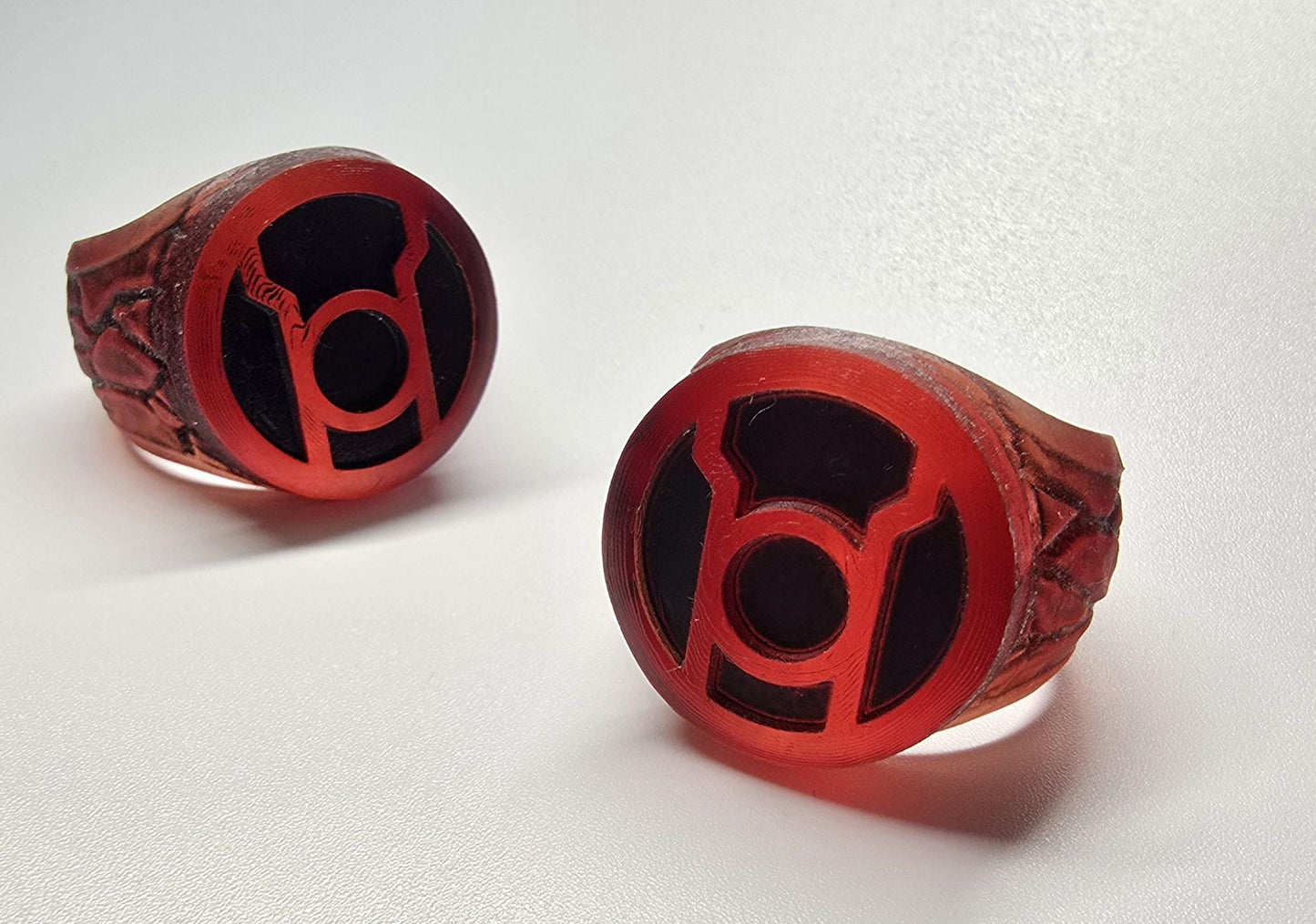 3D Printed Resing Green Lantern Ring