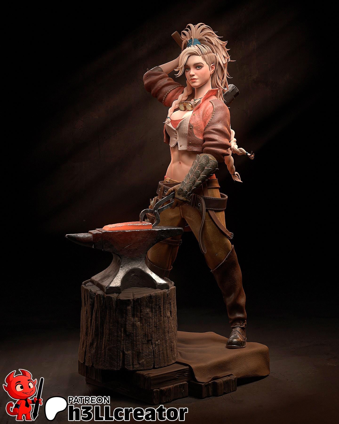 Gemma (Unpainted) | Monster Hunter Wilds | Resin 3d printed Model | DIY kit