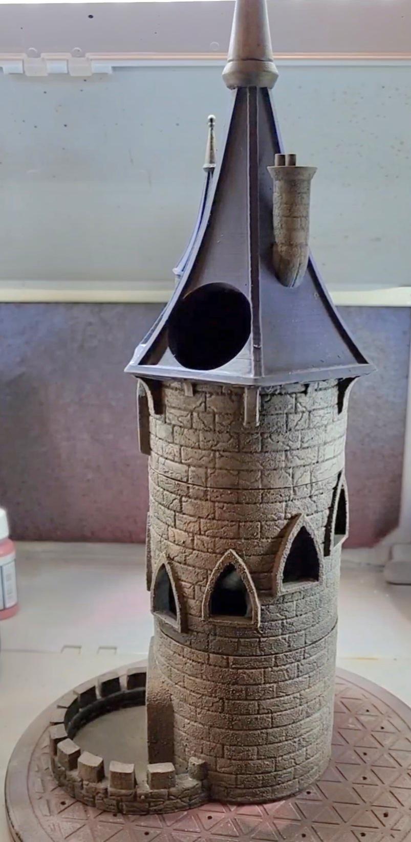 Modular Custom 3D Printed Dice Tower – 17 Themed Sets, Stackable & Interchangeable (Unpainted)