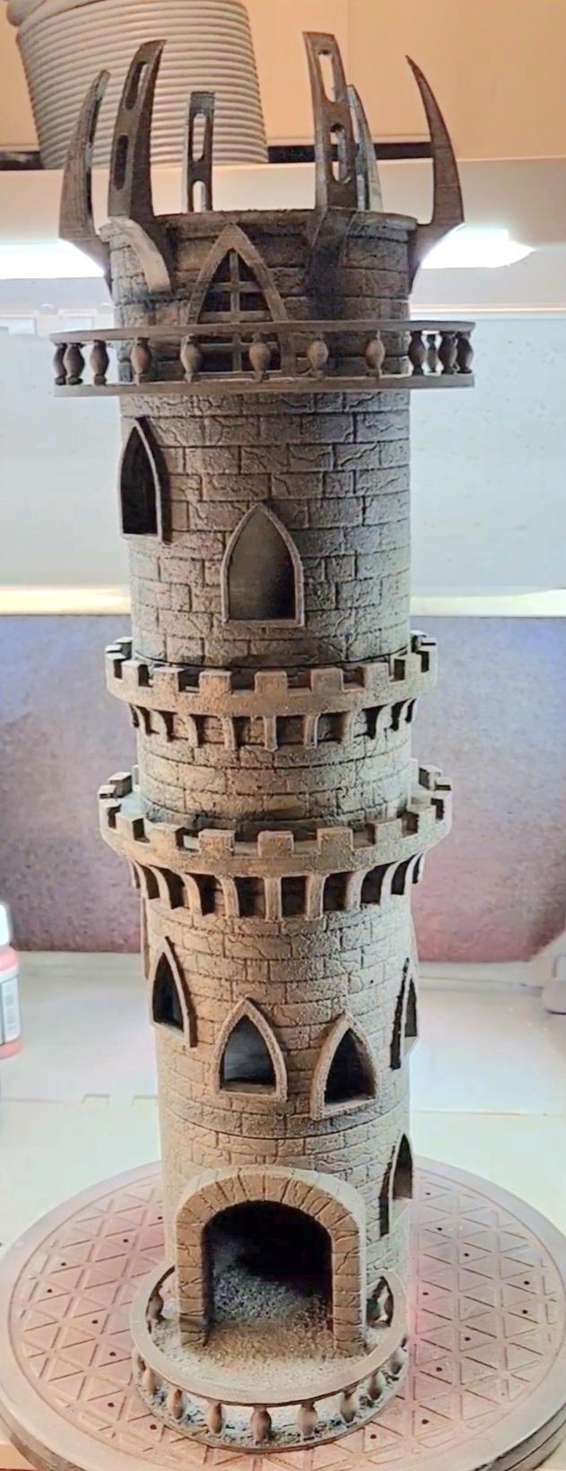 Modular Custom 3D Printed Dice Tower – 17 Themed Sets, Stackable & Interchangeable (Unpainted)