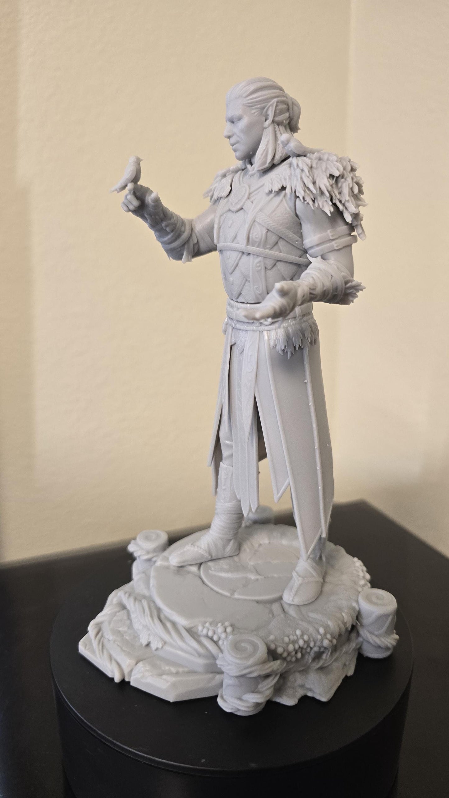 Halsin (Unpainted) | Baldur’s Gate 3 | 1:12 Scale | Resin 3d printed Model | DIY kit