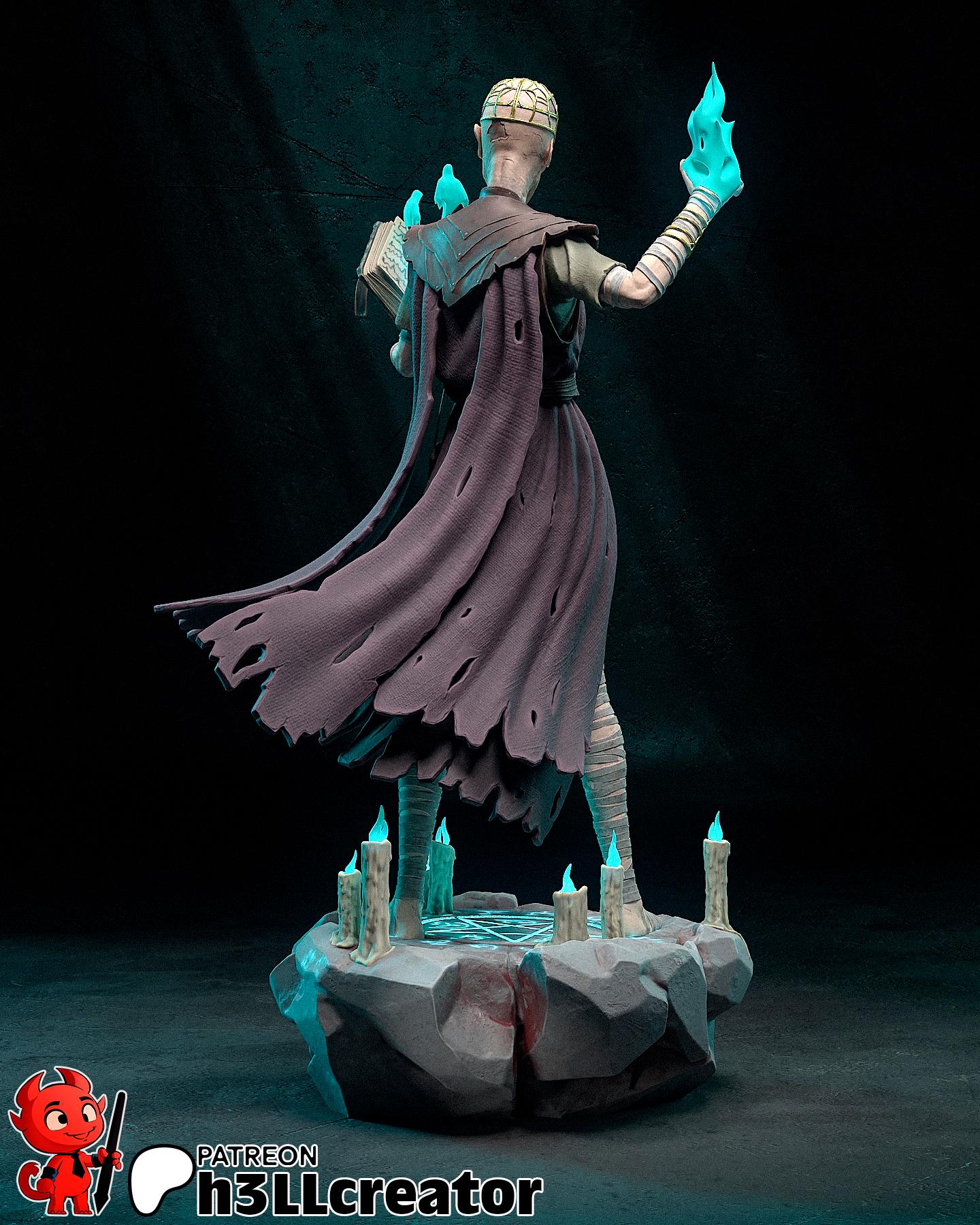 Withers (Unpainted) | Baldur’s Gate 3 | 1:12 Scale | Resin 3d printed Model | DIY kit