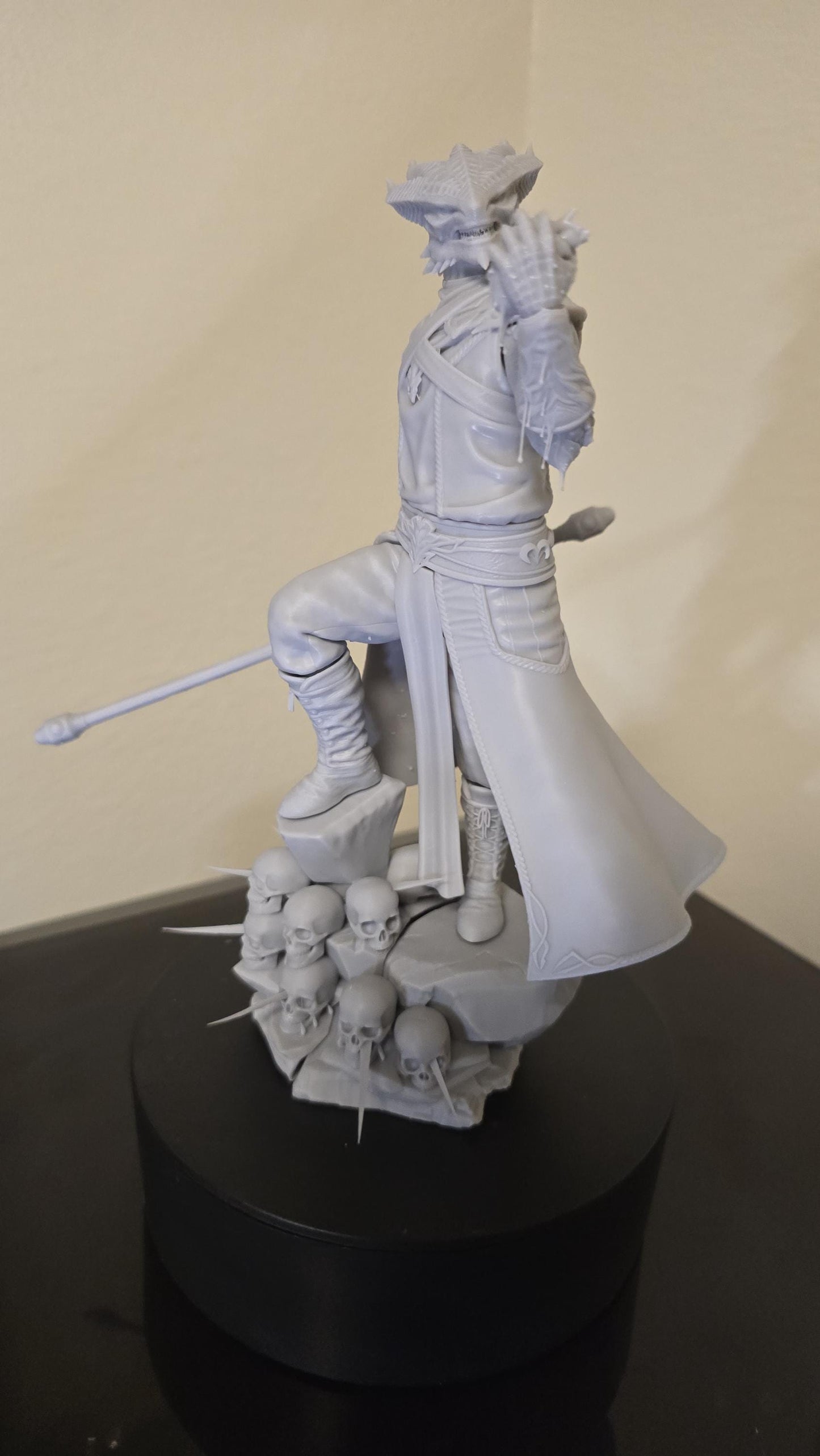 Dark Urge (Unpainted) | Baldur’s Gate 3 | 1:12 Scale | Resin 3d printed Model | DIY kit