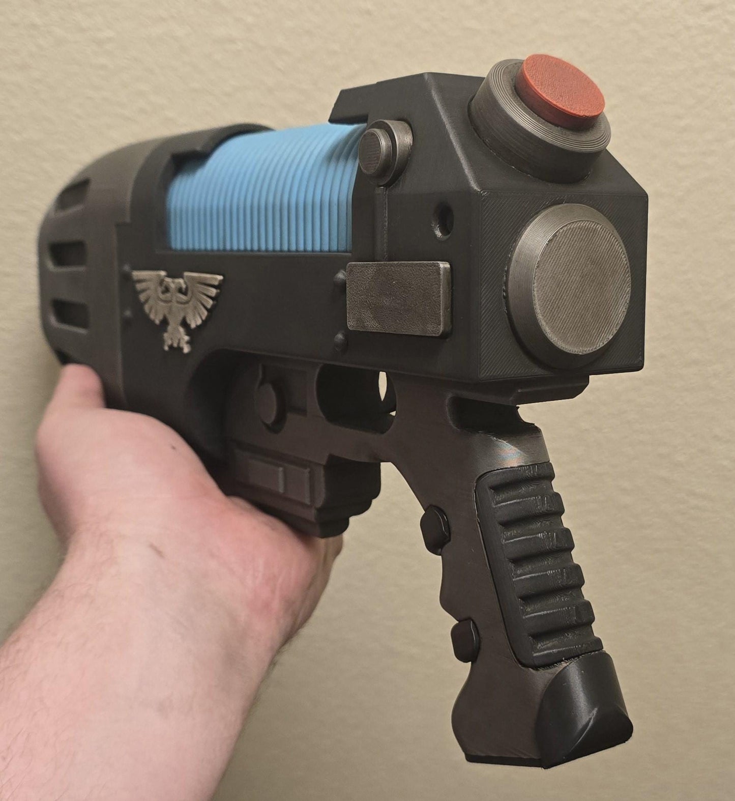 3D-Printed Warhammer 40k Plasma Pistol 3D printed cosplay prop