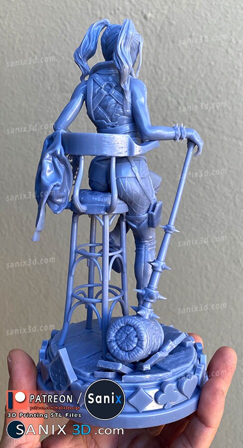 Harley Quinn | DC comic | Batman - The Joker | unpainted DIY kit