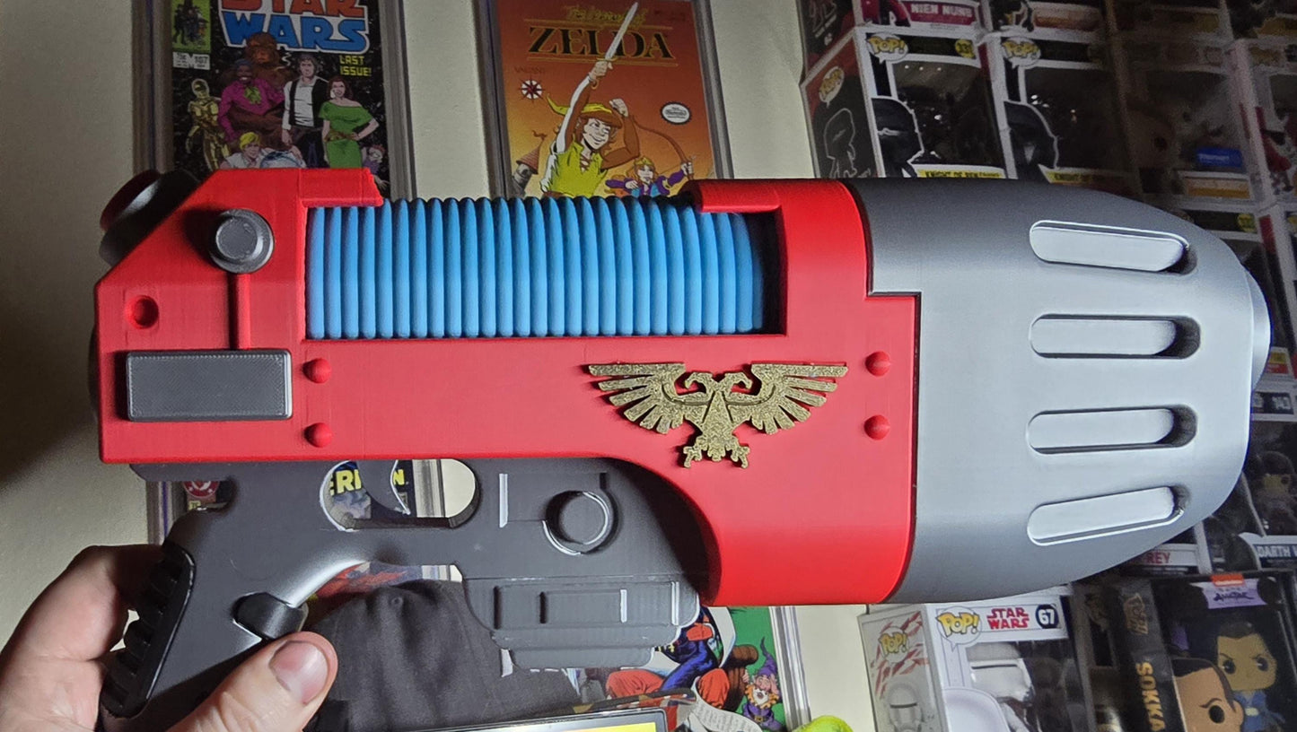 3D-Printed Warhammer 40k Plasma Pistol 3D printed cosplay prop