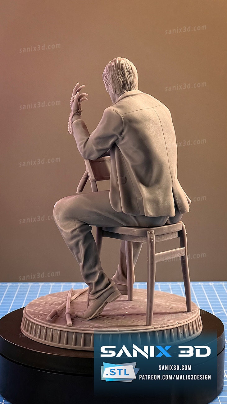 John Wick Figure (Unpainted) | Baba Yaga | Resin 3d printed Model | DIY kit