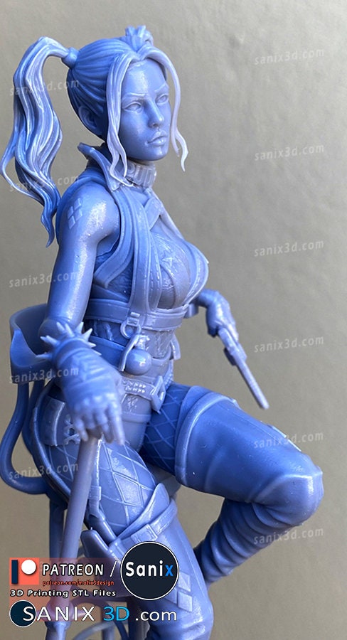 Harley Quinn | DC comic | Batman - The Joker | unpainted DIY kit