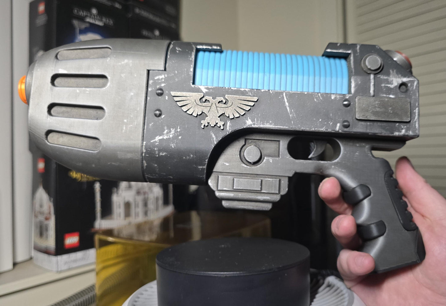 3D-Printed Warhammer 40k Plasma Pistol 3D printed cosplay prop