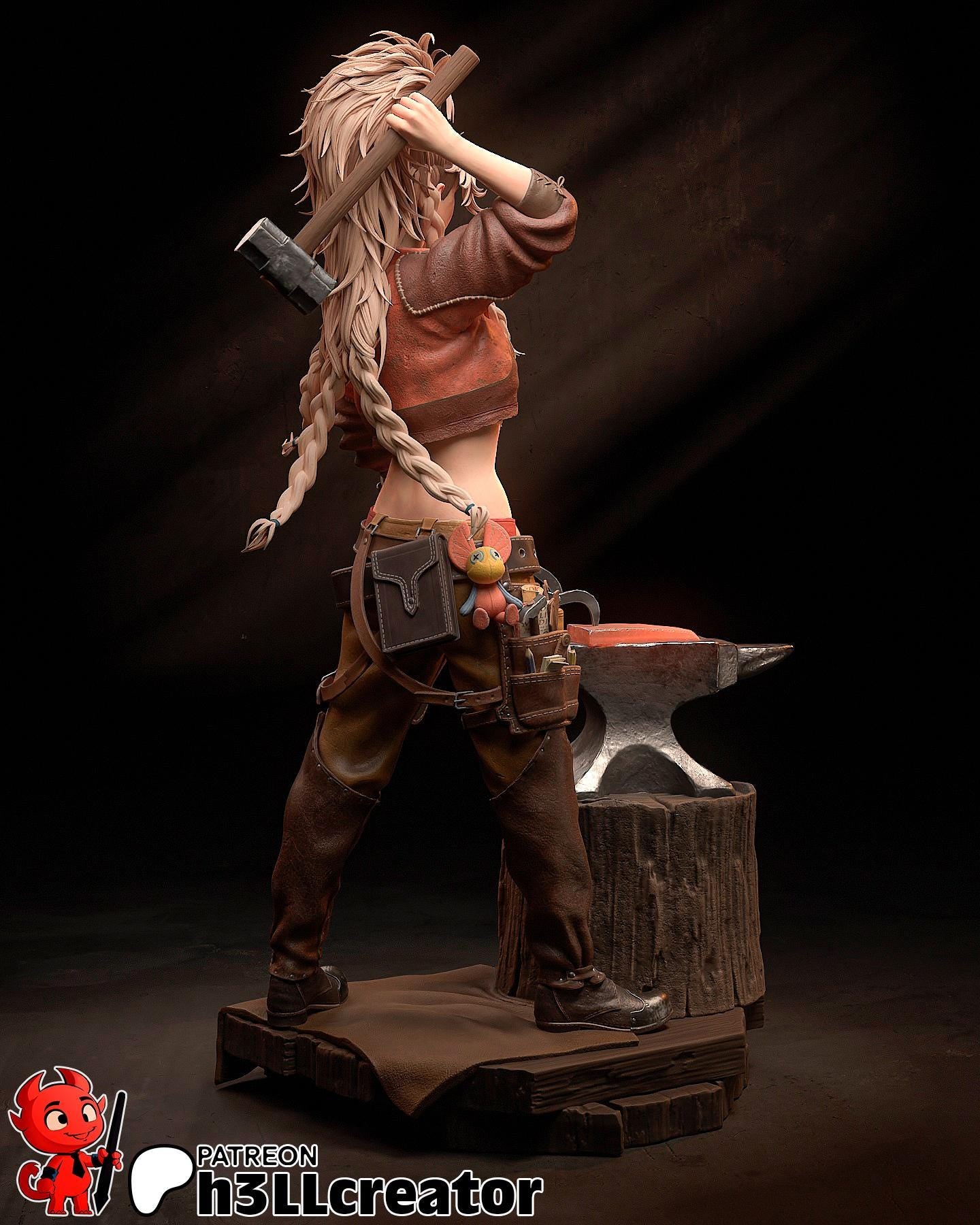 Gemma (Unpainted) | Monster Hunter Wilds | Resin 3d printed Model | DIY kit
