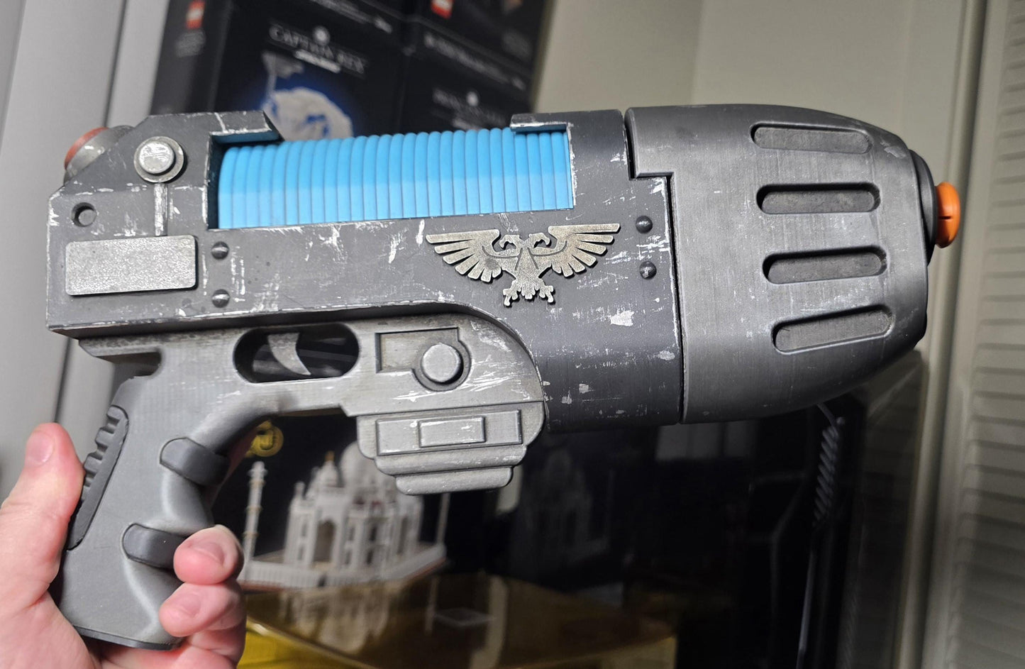 3D-Printed Warhammer 40k Plasma Pistol 3D printed cosplay prop