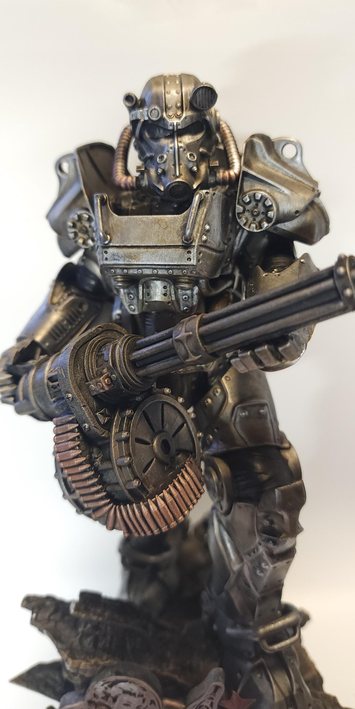 Fallout T-60 Power Armor Figure (Unpainted) | Fallout | Resin 3d printed Model | DIY kit