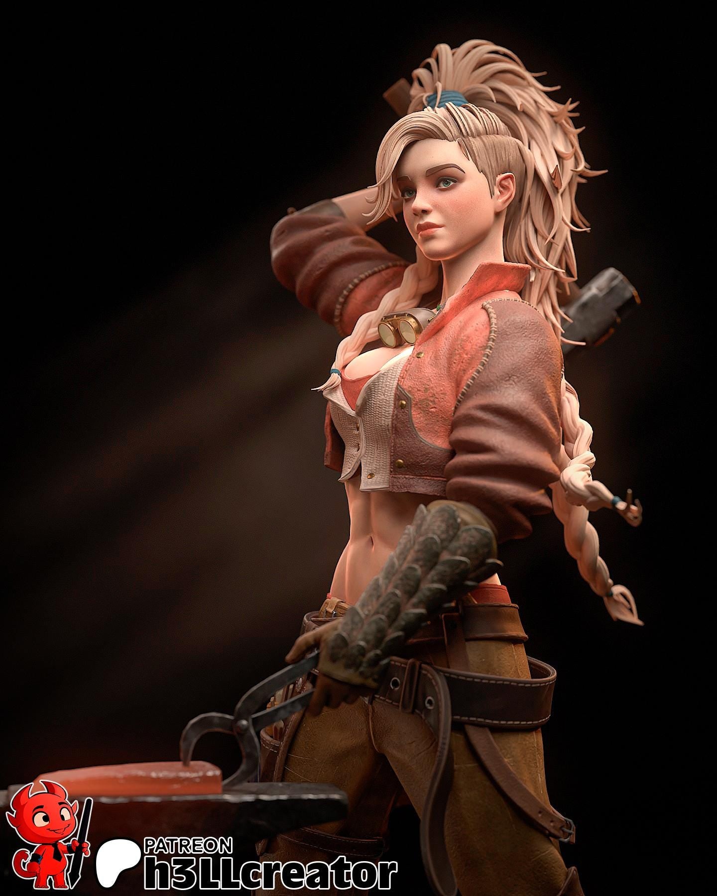 Gemma (Unpainted) | Monster Hunter Wilds | Resin 3d printed Model | DIY kit