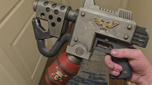3D-Printed Warhammer 40k Hand Flamer cosplay Prop