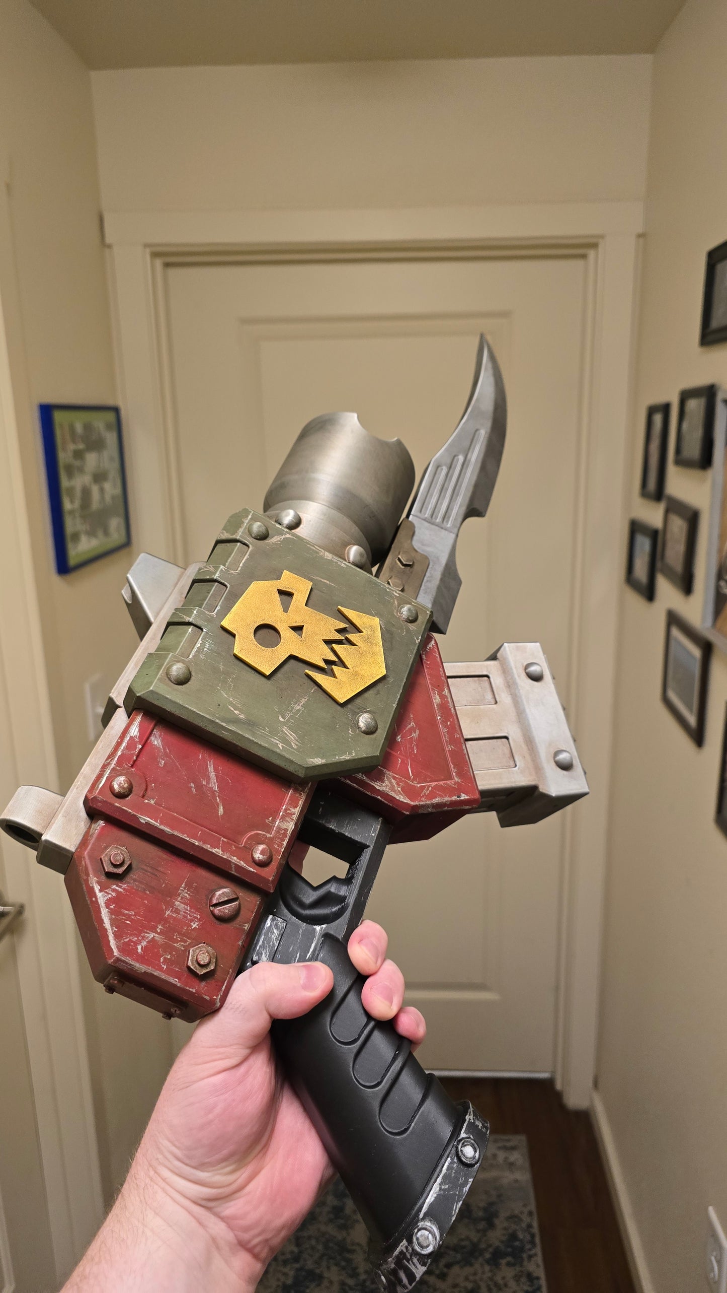 3D-Printed Warhammer 40K Ork Slugga Prop Replica