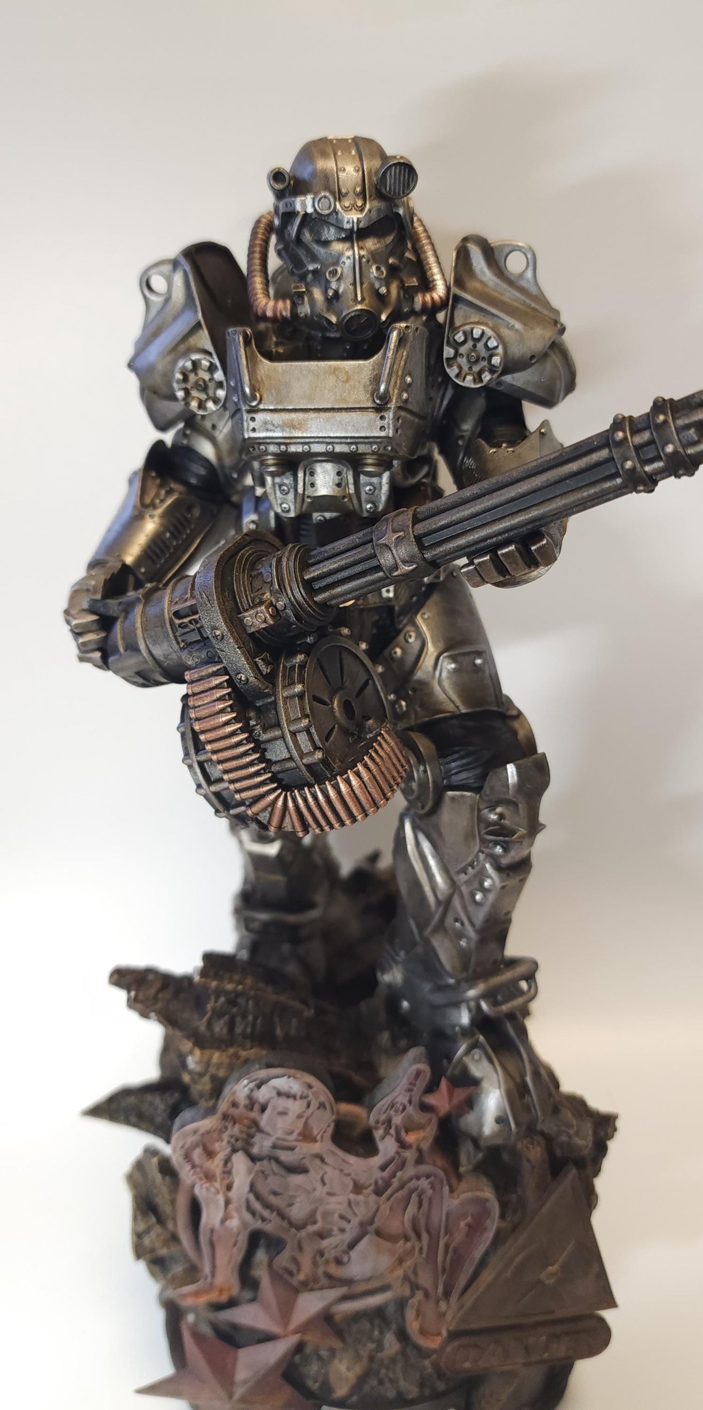 Fallout T-60 Power Armor Figure (Unpainted) | Fallout | Resin 3d printed Model | DIY kit