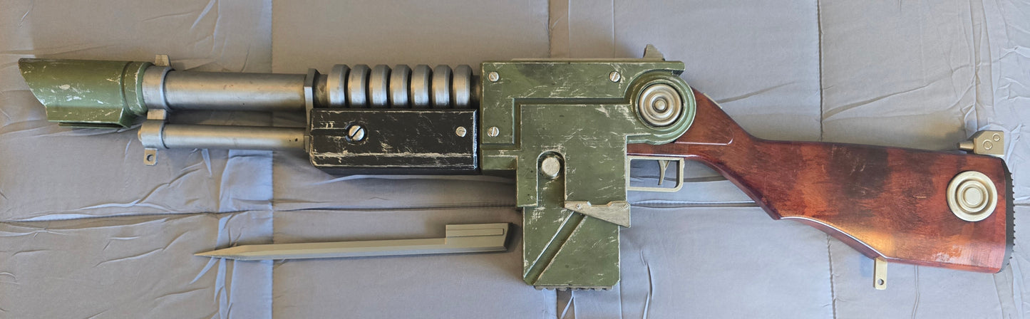 3D-Printed Warhammer 40k Lucius Pattern Lasgun Prop